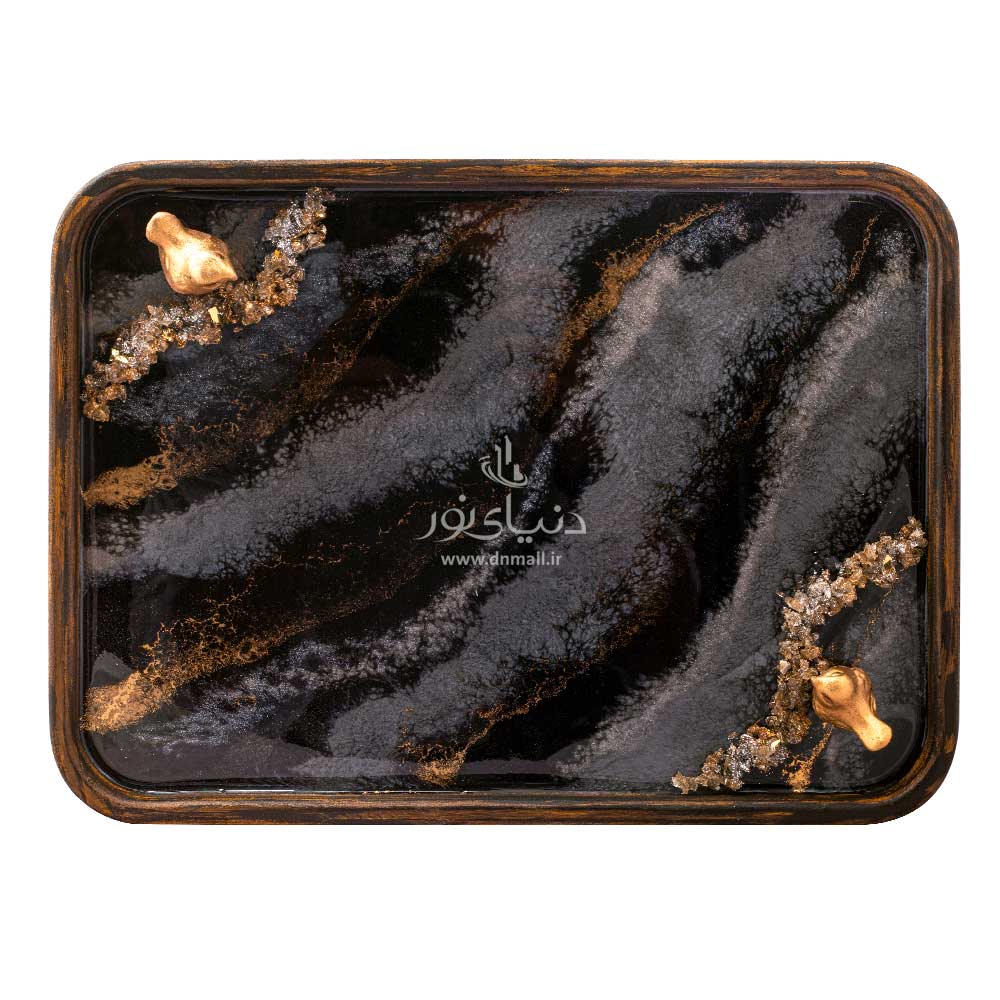 سینی چوبی رزین